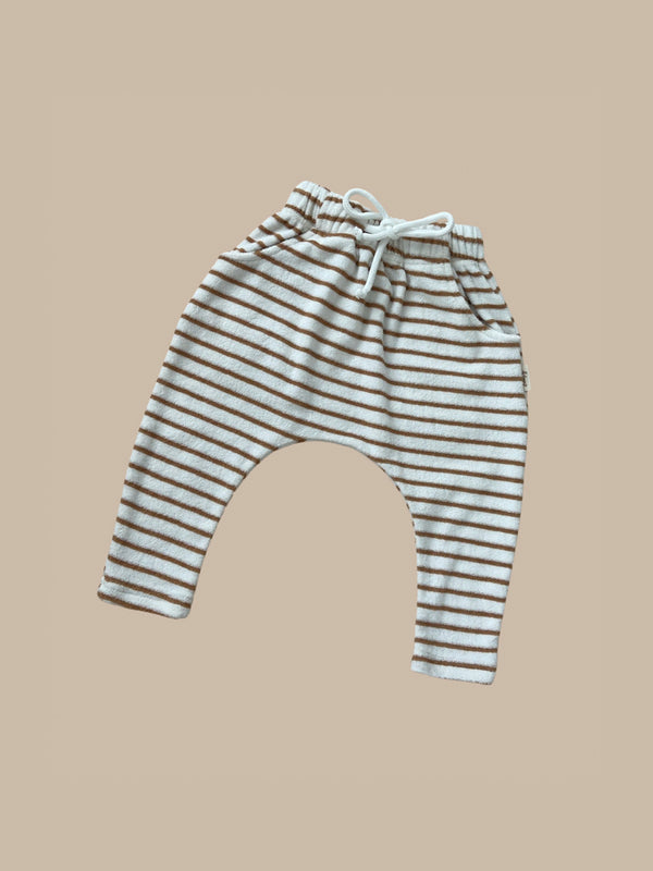 Bobby Pant - Caramel Stripe