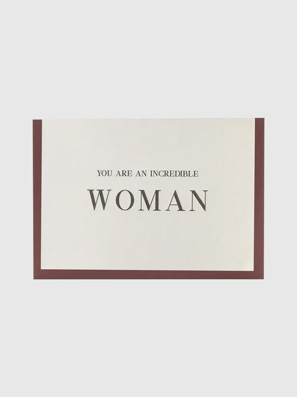 Incredible Woman
