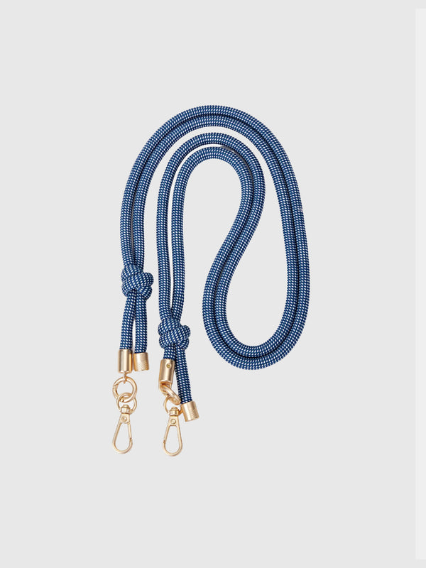 The Knot Crossbody Strap Blue